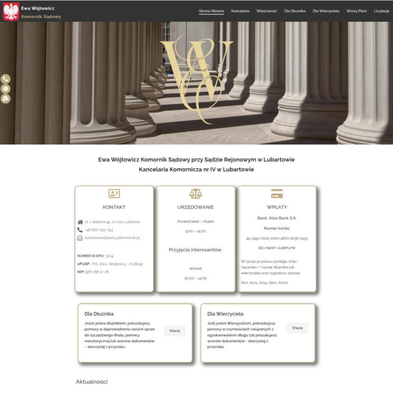 Komornik Sądowy Ewa Wójtowicz